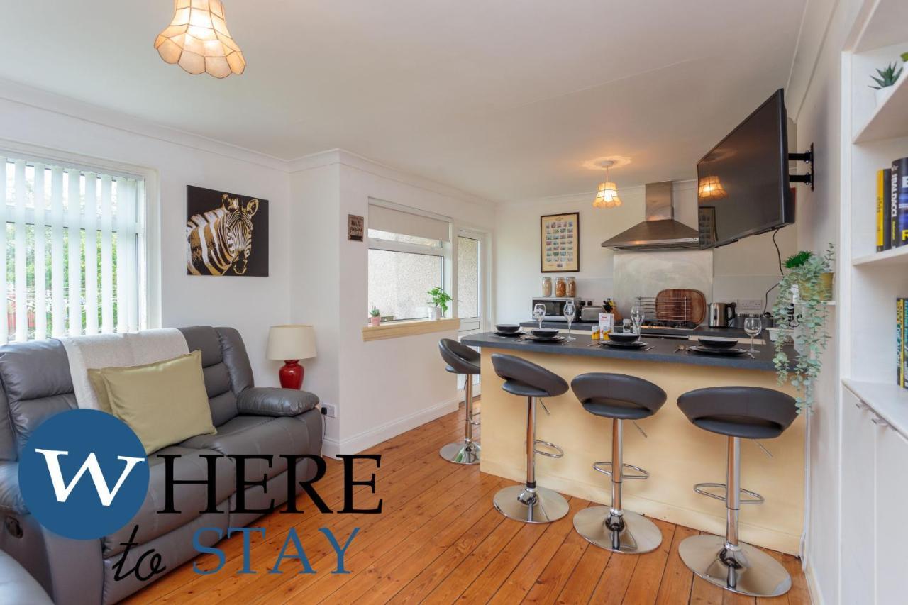 אדינבורו Lovely Apartment By The Hillwood Park-Free Parking מראה חיצוני תמונה